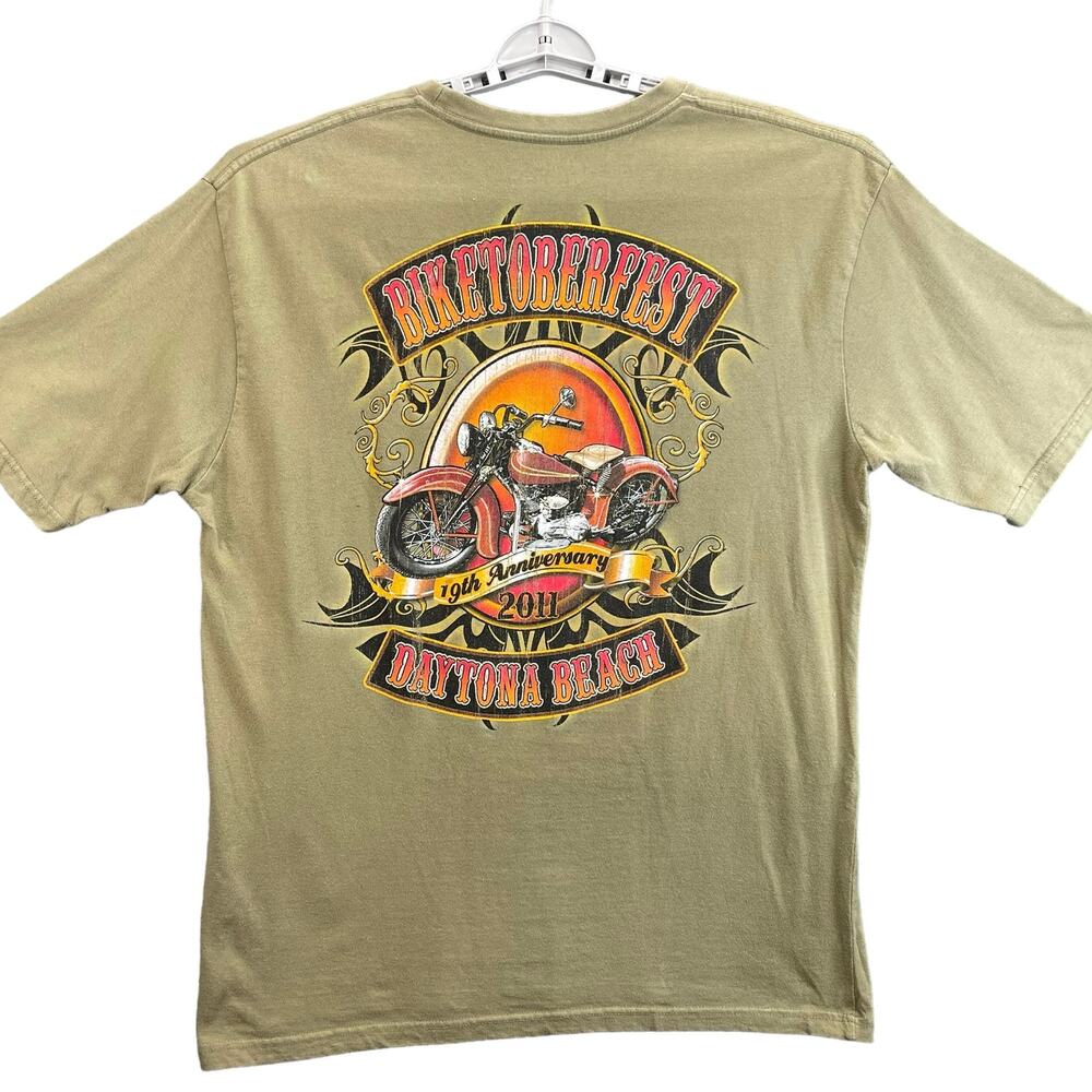 Harley-Davidson T-Shirt Men‎ Size XL Biketoberfest 19th Anniversary 2011